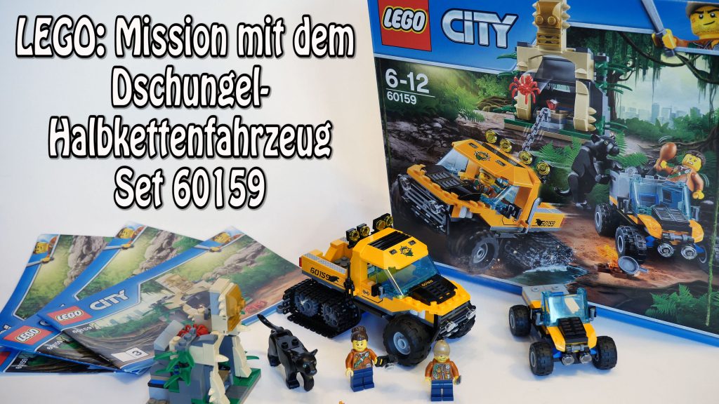 Test: LEGO Mission mit dem Dschungel-Halbkettenfahrzeug (Set 60159