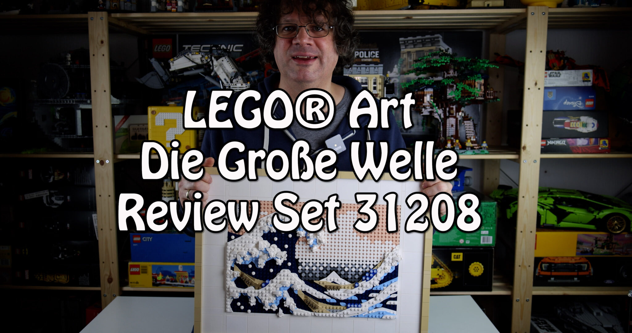 Review LEGO Hokusai Große Welle (Art Set 31208) Klemmbausteinlyrik